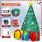 GOOSH 7 FT Christmas Inflatables Tree 3 Present Boxes with Built-in LEDs